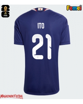 Japonia Hiroki Ito #21 Echipament de Fotbal Replică Mondial 2026 Femei Acasa Japonia Hiroki Ito #21 Echipament de Fotbal Replică Mondial 2026 Femei Acasa